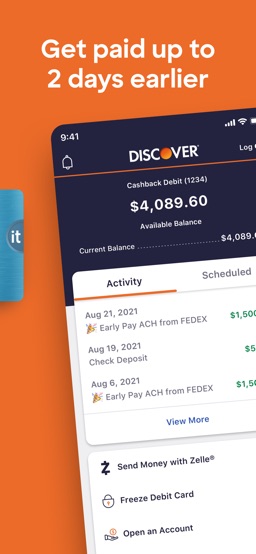 Discover Mobile app screenshot