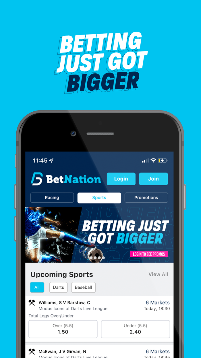 BetNation – Online Betting App