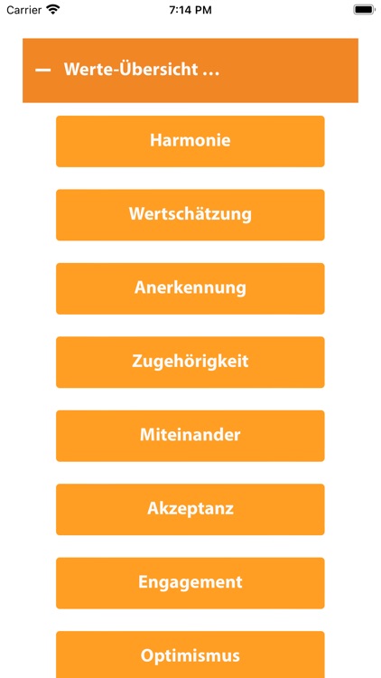 Werte-Karten screenshot-4