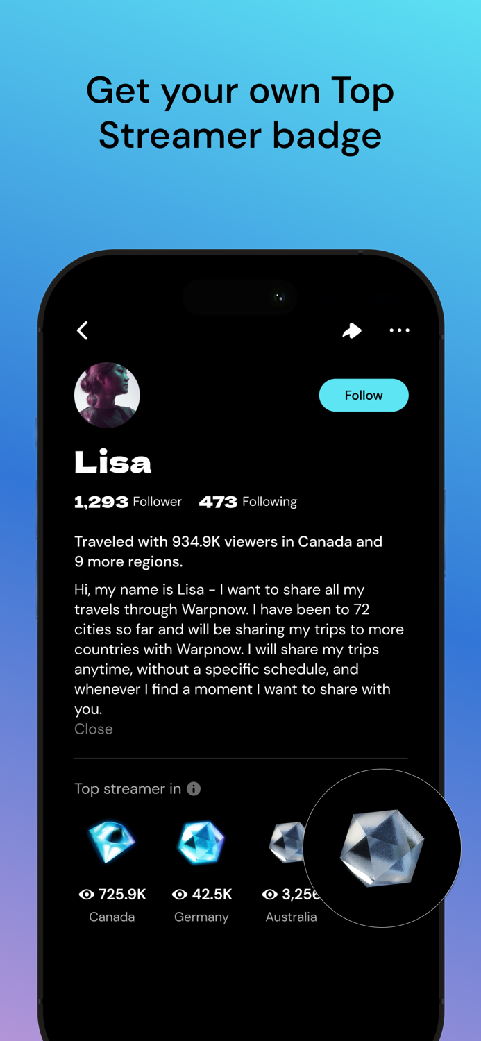 Warpnow - Trip,live,streaming