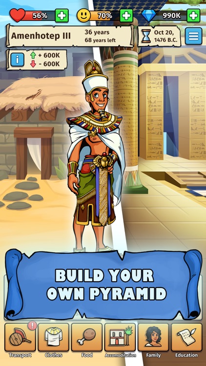 Pharaoh's Life: Idle Simulator screenshot-3