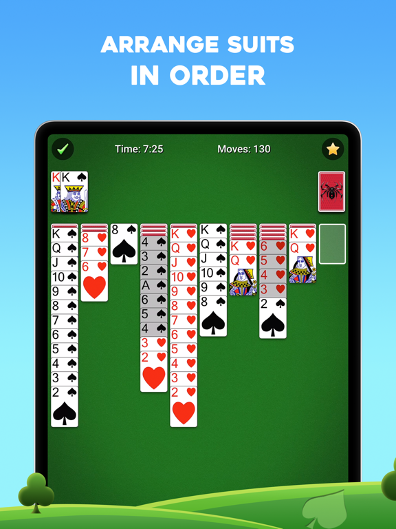 Spider Solitaire: Card Game+ screenshot 2
