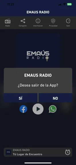 Game screenshot Emaús Radio apk