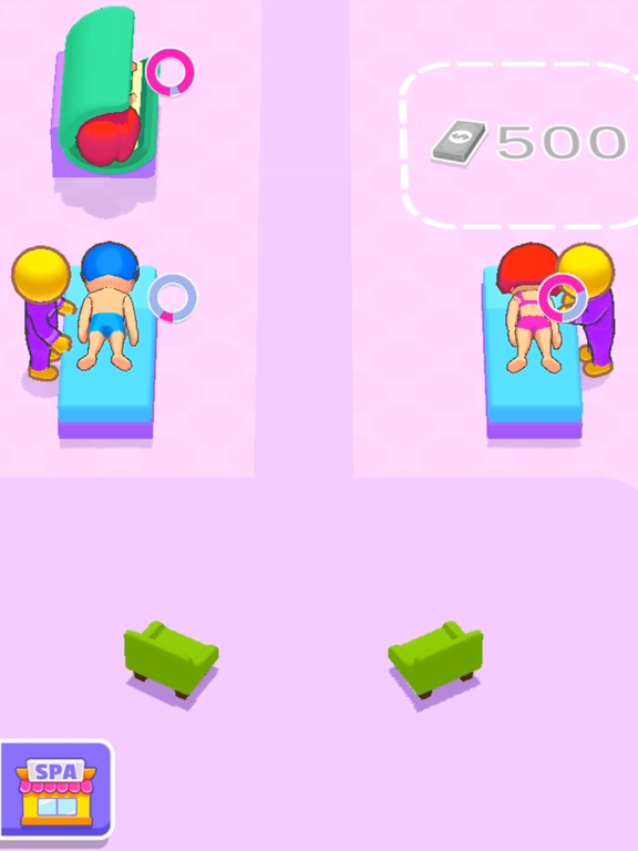 IDLE Spa Salon - 3D Arcade screenshot 2
