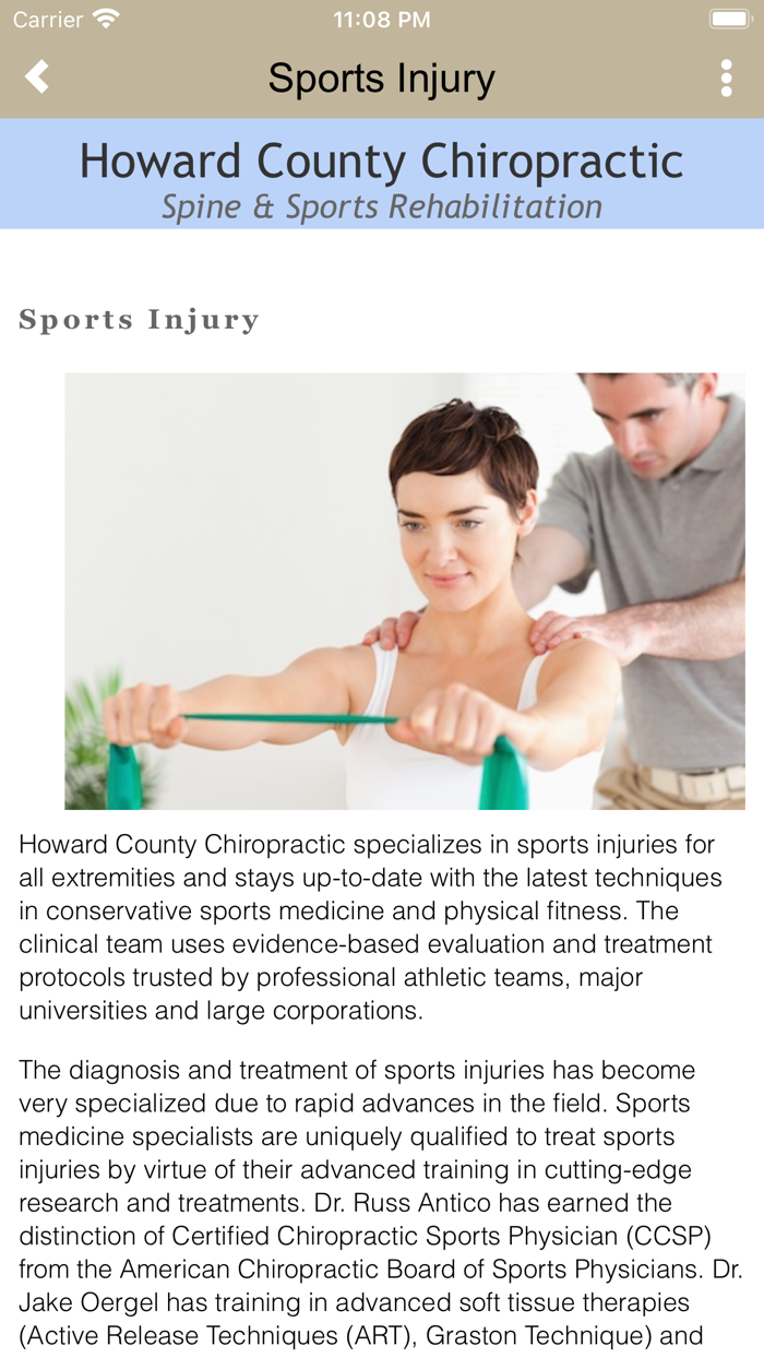 Howard County Chiropractic