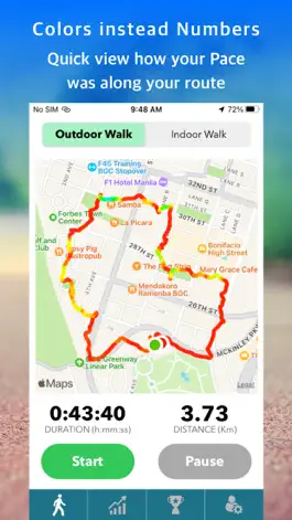 Game screenshot My Walk Tracker apk