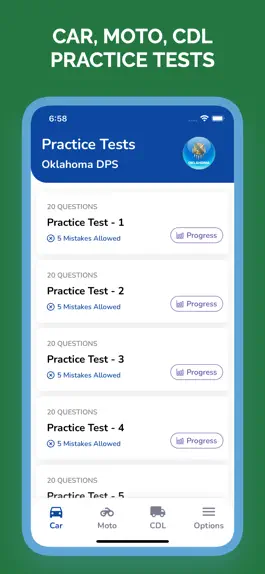 Game screenshot Oklahoma OK DPS Permit Test mod apk