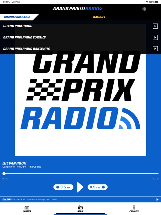 Grand Prix Radio App