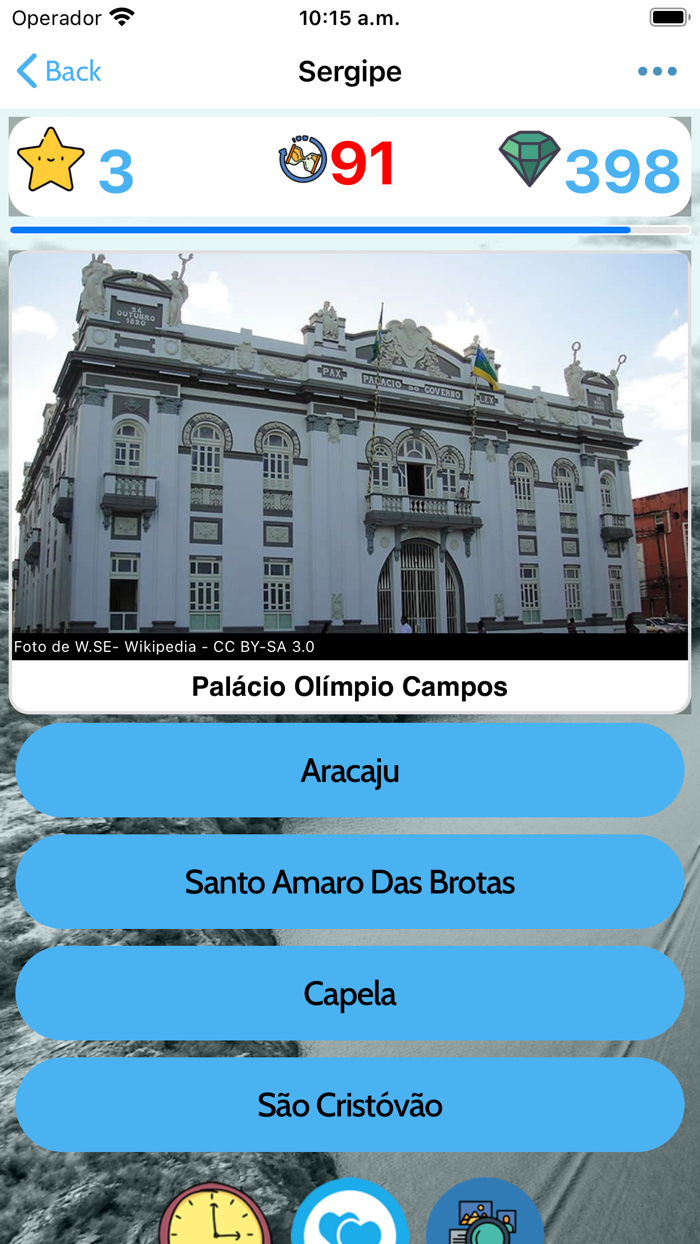 Quiz Estado de Sergipe