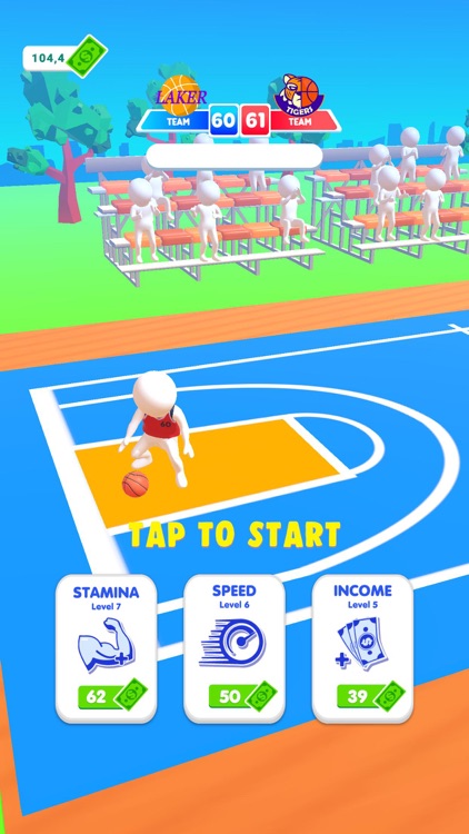 Basketball Court Player