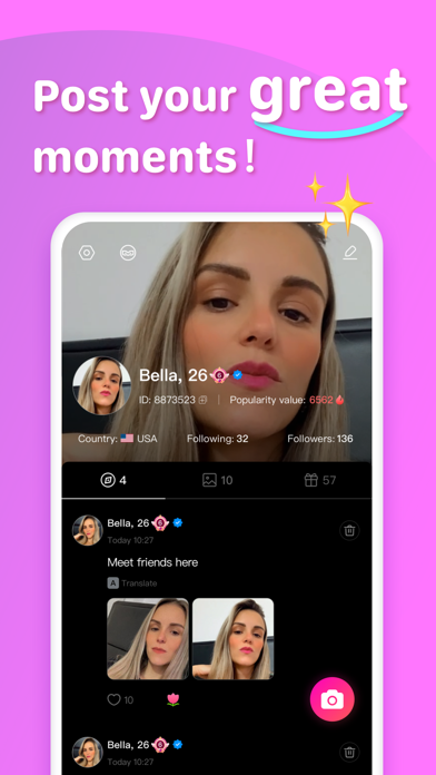 Candy Chat - Live video chat Screenshot