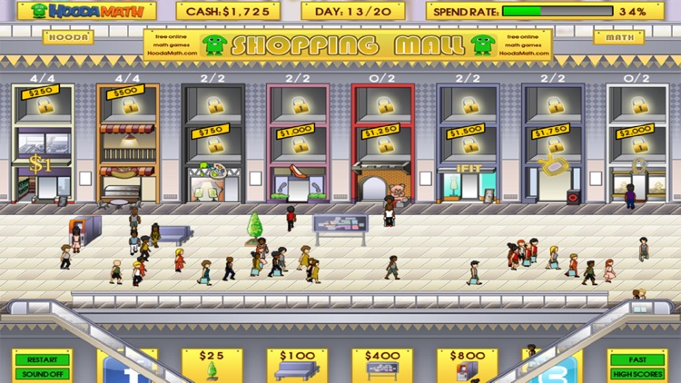 Shopping Mall 🕹 Play Shopping Mall at HoodaMath