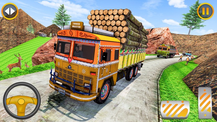 Heavy Cargo Truck Transport
