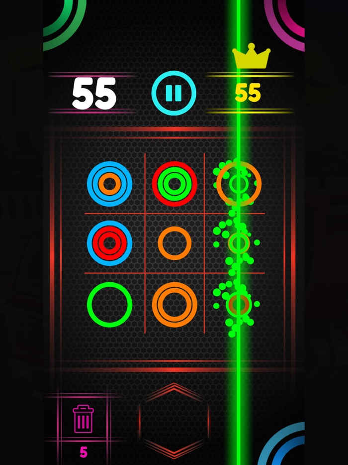 解决彩色环圈难题