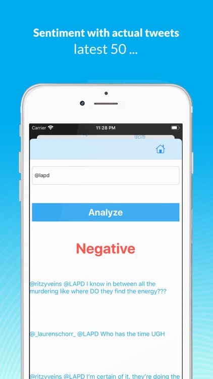 Tweets Sentiment Analyzer screenshot-5