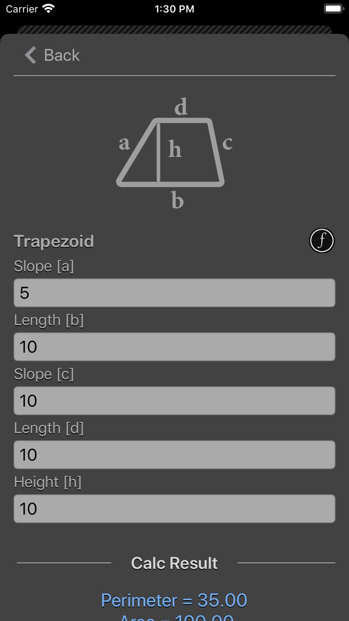 Geometry Calculator Plus