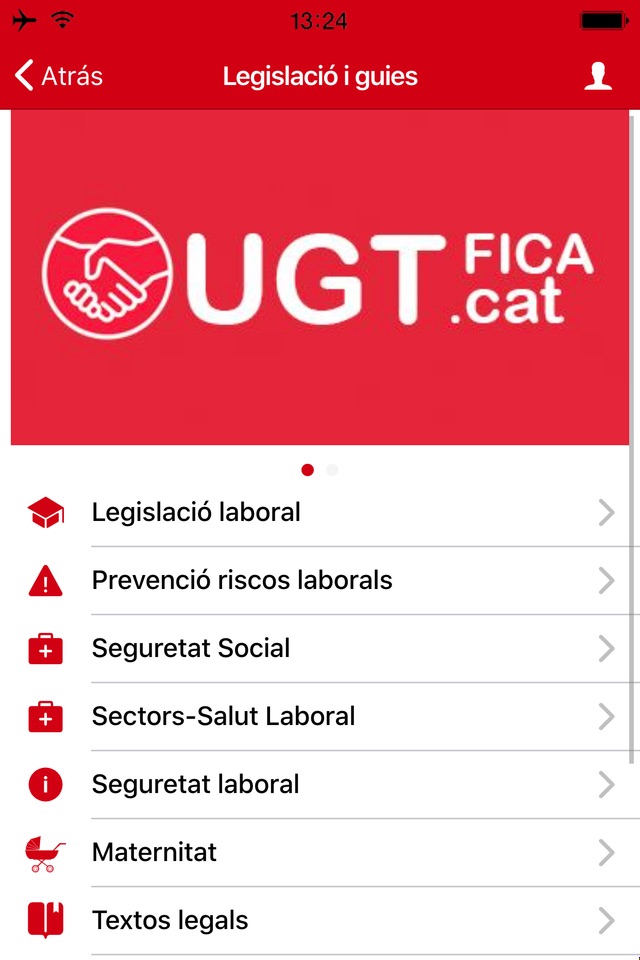 UGT FICA Catalunya screenshot 2