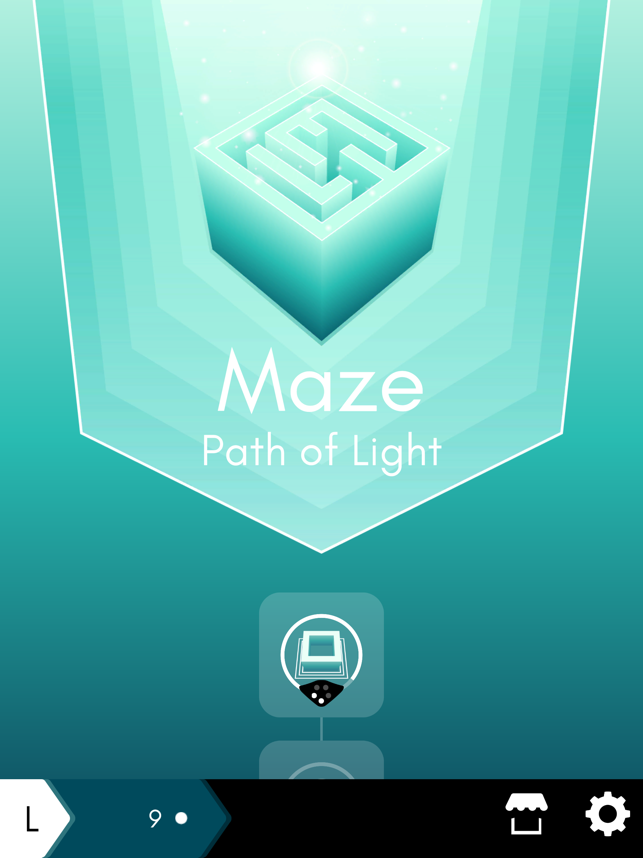 ‎Maze: path of light Screenshot