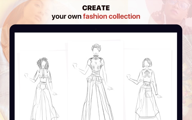 Fashion Design Sketches - Art(圖4)-速報App