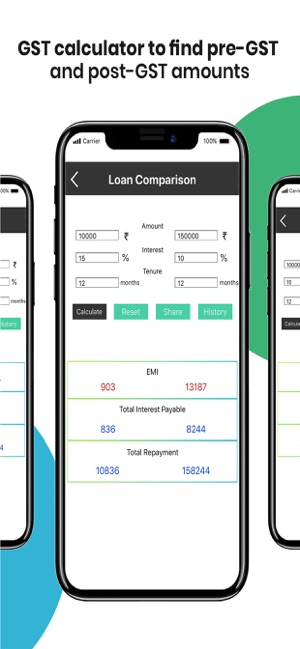 EMI, GST & Loan Calculator(圖9)-速報App