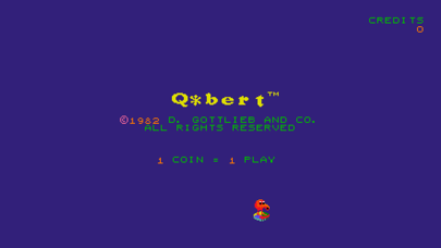 Q*bert screenshot 1