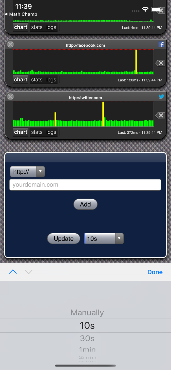 Web Monitor App