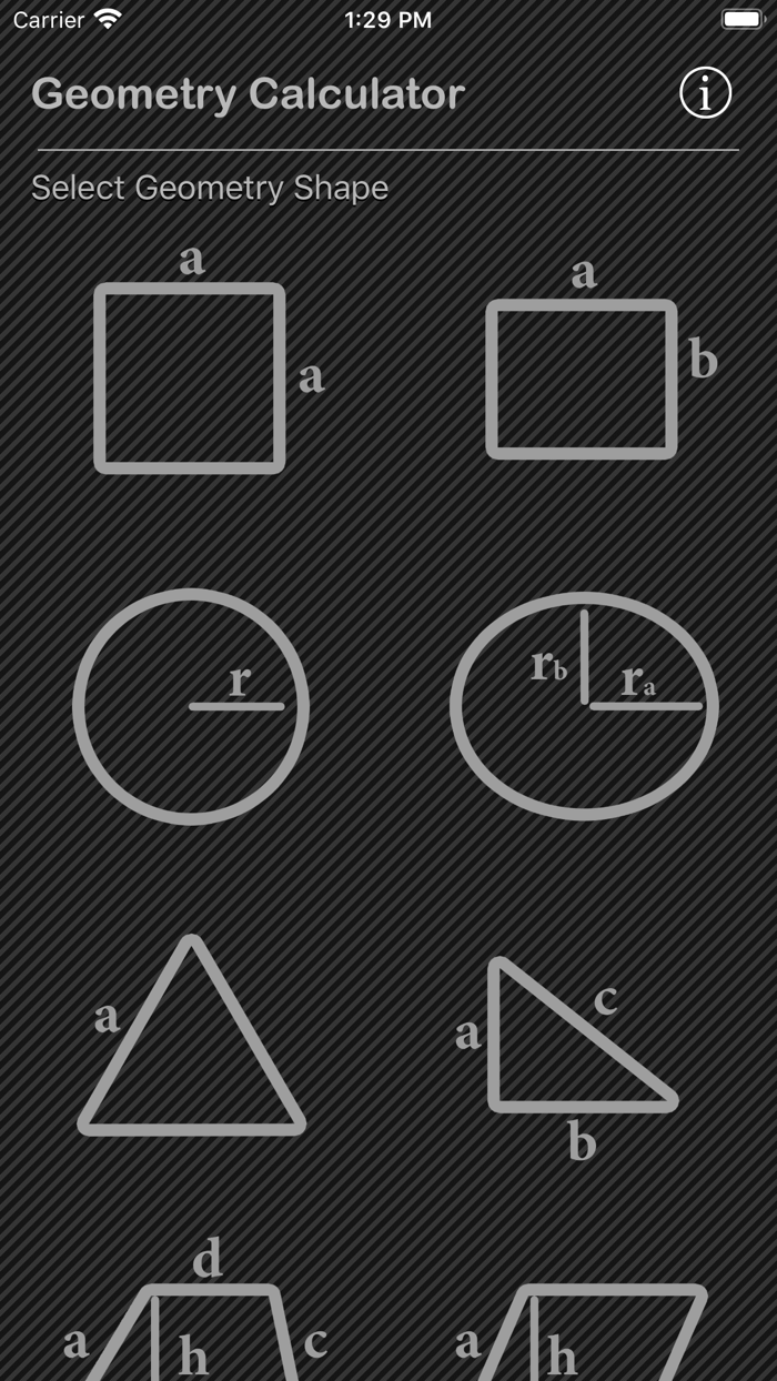 Geometry Calculator Plus