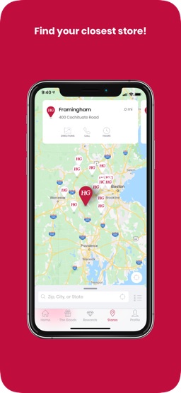 HomeGoods app screenshot