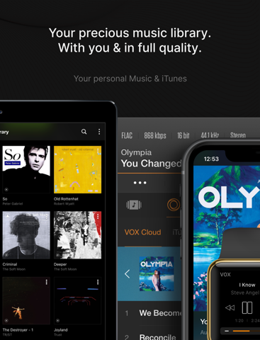 Скриншот из VOX – MP3 & FLAC Music Player