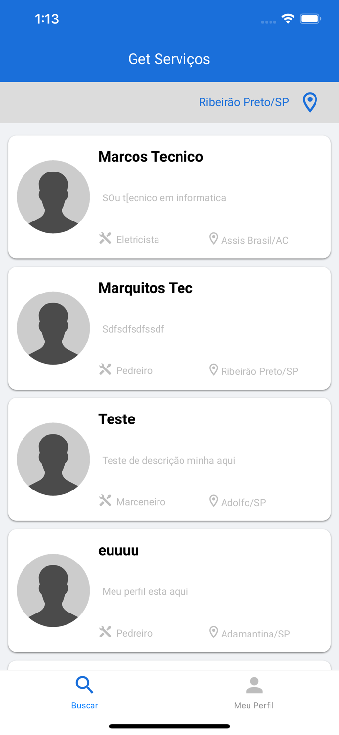 GetServiços Encontre Serviços