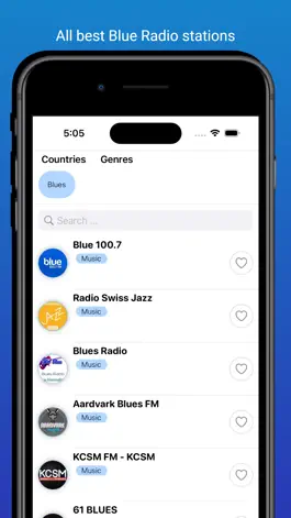 Game screenshot Blues Music Radio Stations FM mod apk