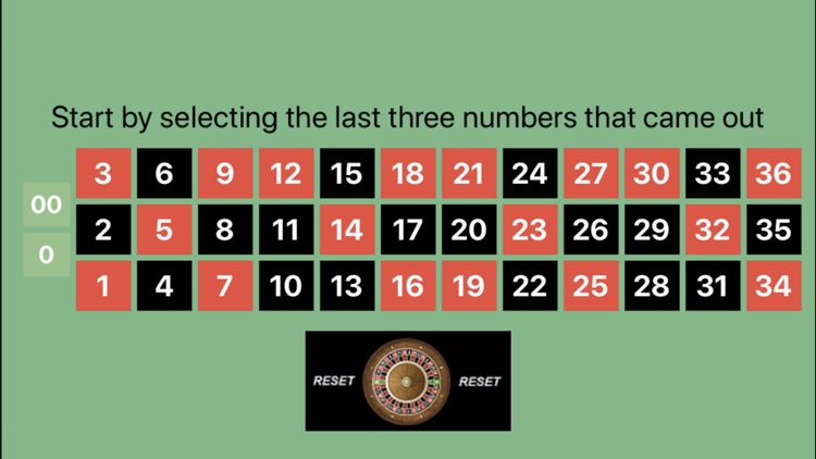 Roulette Numbers Predictor