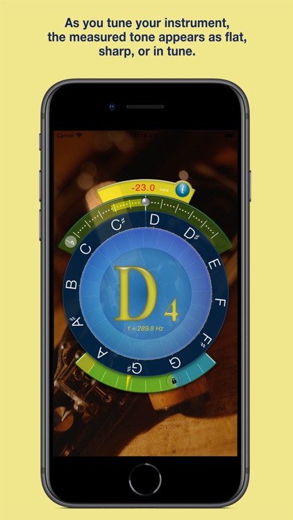 Concert Pitch Instrument Tuner screenshot-0