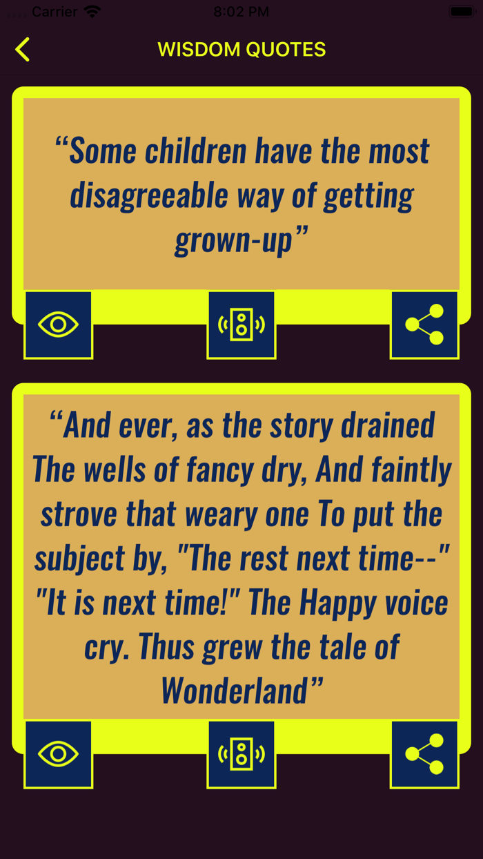 Lewis Carroll Wisdom