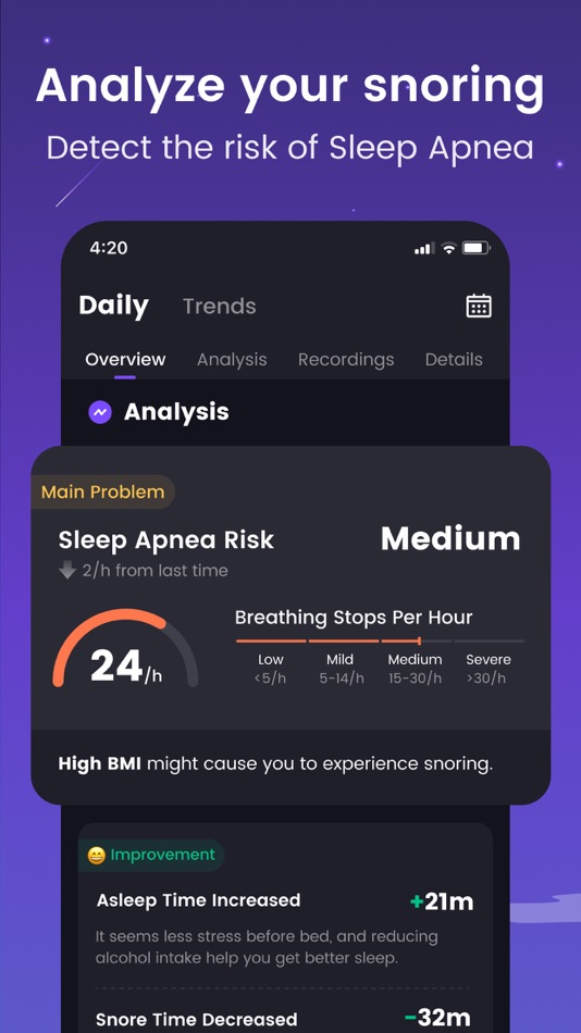 Mintal Tracker:Sleep Recorder by HICLUB, INC. - (iOS Apps) — AppAgg