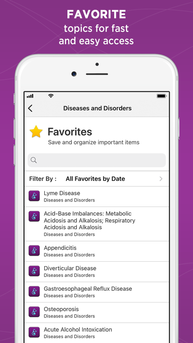 Diseases & Disorders Screenshot