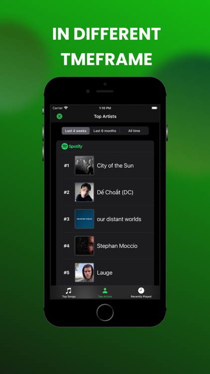 Top Stats for Spotify screenshot-3