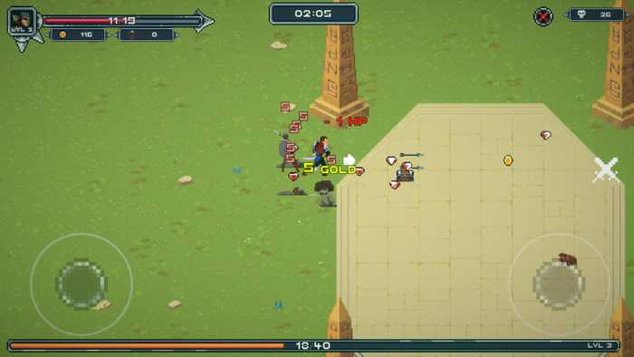 Hack and Shoot Heroes