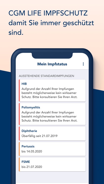 CGM LIFE Impfschutz - Impfpass