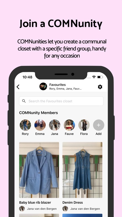COMN - Share your clothes screenshot-3