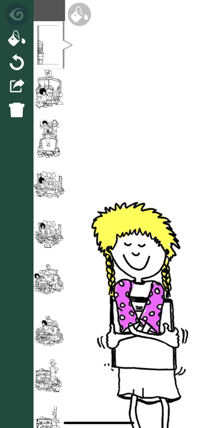 Milly Molly and Heidi Untidy