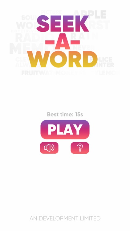 Seek-a-word screenshot-3