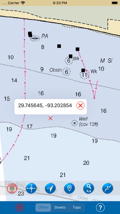 Louisiana - Marine Charts boat screenshot-3