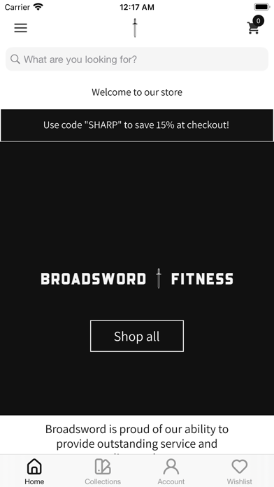Broadsword Fitness screenshot 1
