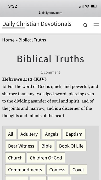 Daily Christian Devotionals