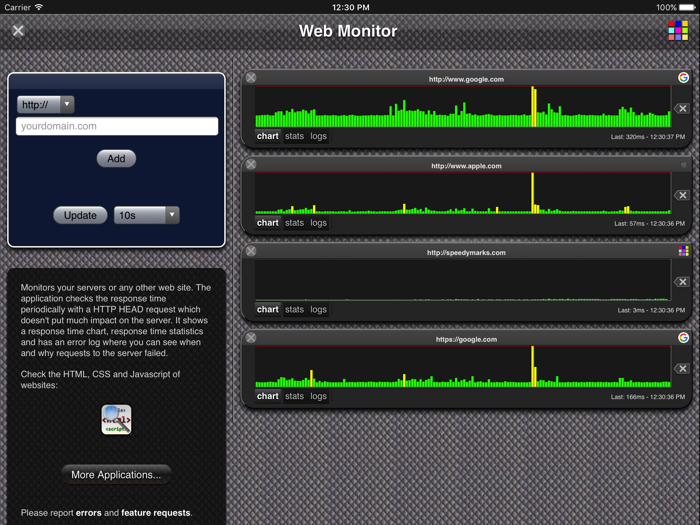 Web Monitor App
