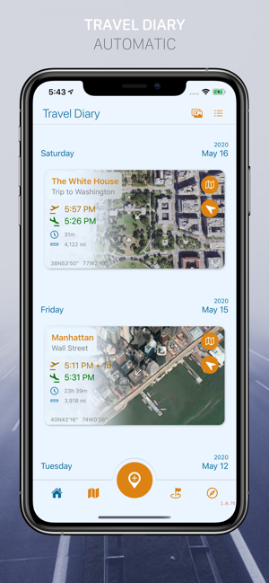 Travel Diary Motion Tracker(圖2)-速報App