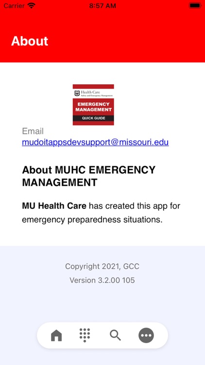 MU HC Emergency Management