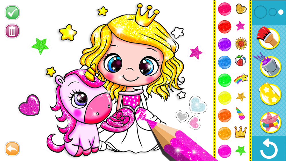 Download Glitter Coloring For Kids App for iPhone - Free Download Glitter Coloring For Kids for iPad ...