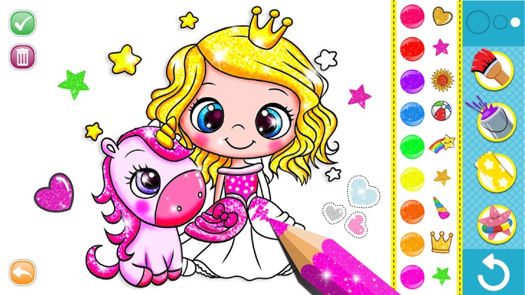 Download Glitter Coloring For Kids by C FLOW GAMES SARL